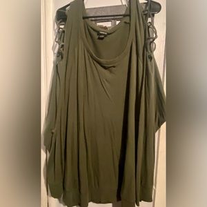 Torrid Criss Cross Shoulder Cutout Sweater